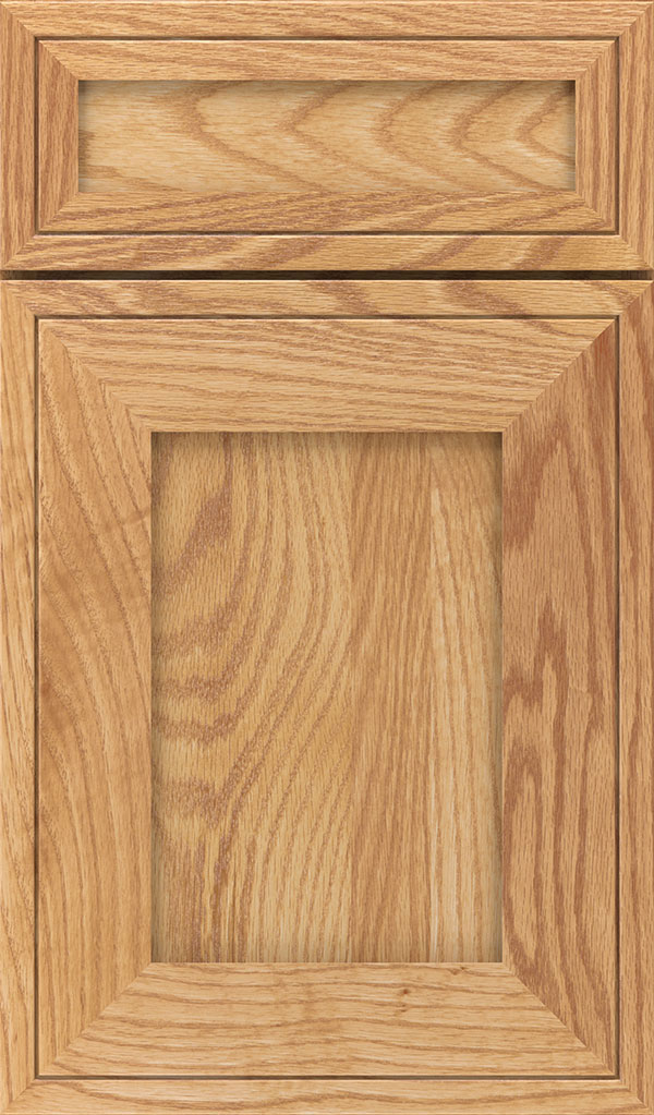 Airedale 5-Piece Oak Shaker Style Cabinet Door in Natural