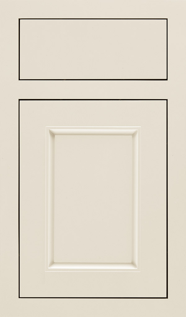 Haskins Maple inset cabinet door in Chantille