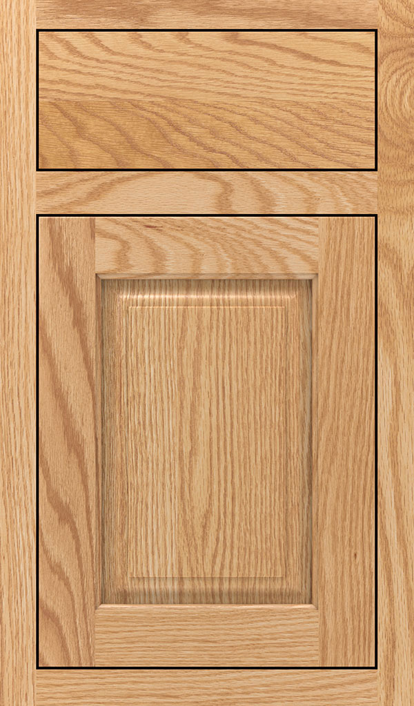 Plaza Oak Inset Cabinet Door in Natural