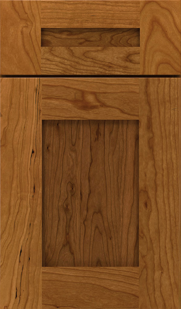 Artisan 5-piece Cherry shaker cabinet door in Suede