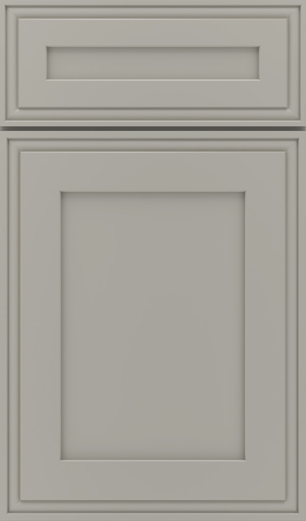 daladier 5-piece maple recessed panel cabinet door in stamped concrete