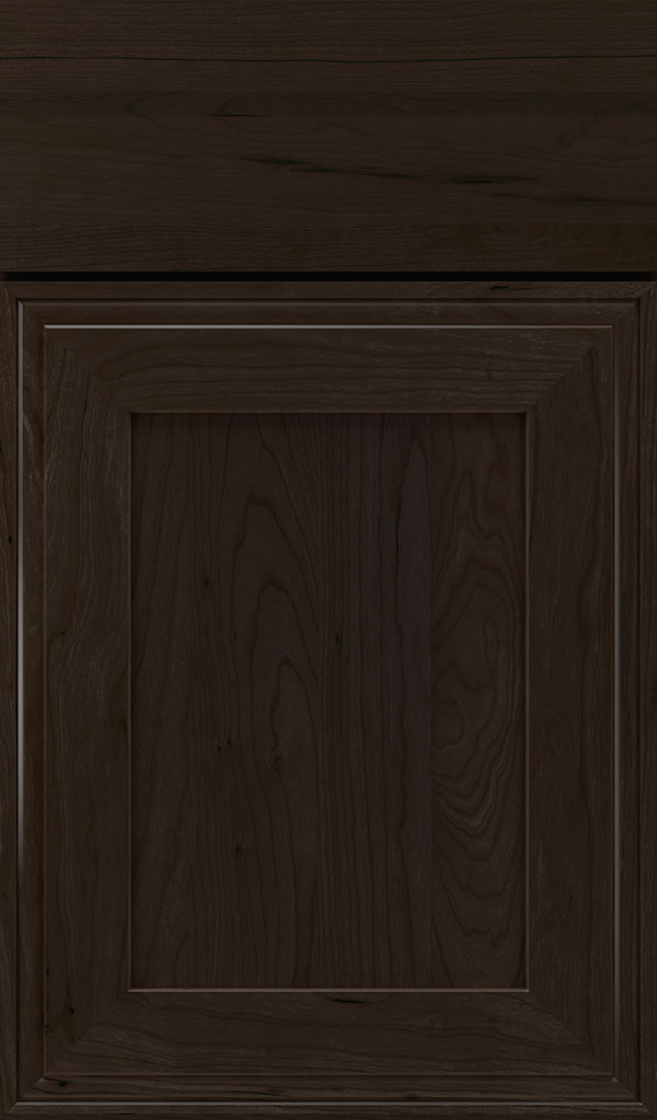 Daladier Cherry Recessed Panel Cabinet Door in Teaberry