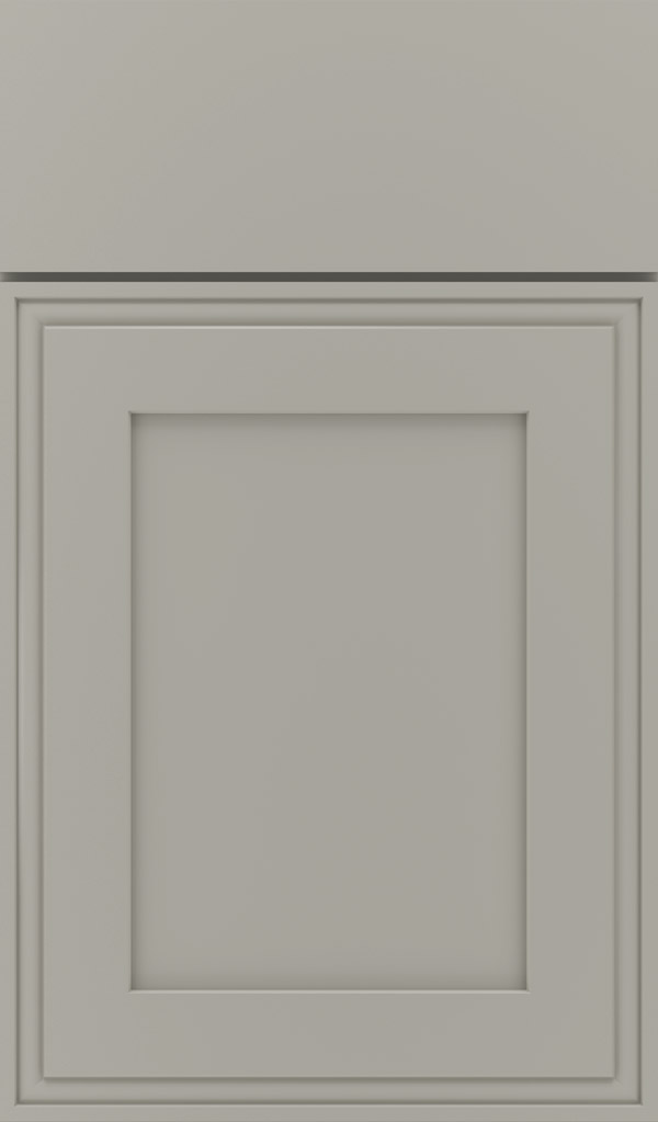 daladier maple recessed panel cabinet door in stamped concrete